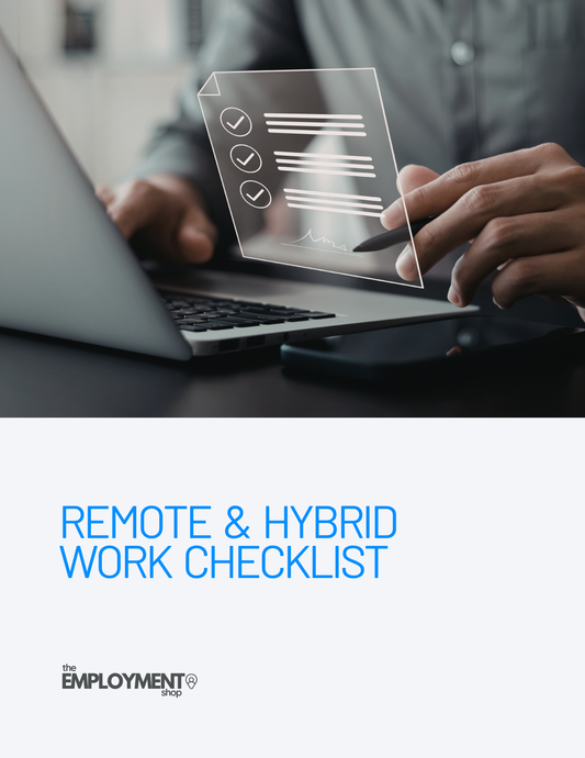 Remote and Hybrid Work Checklist