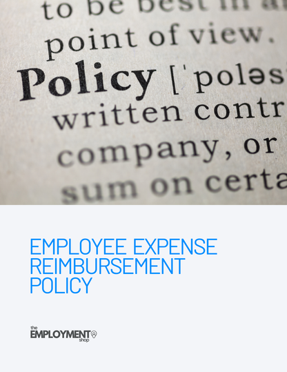 Employee Expense Reimbursement Policy