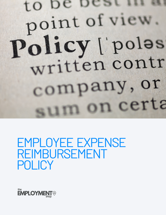 Employee Expense Reimbursement Policy
