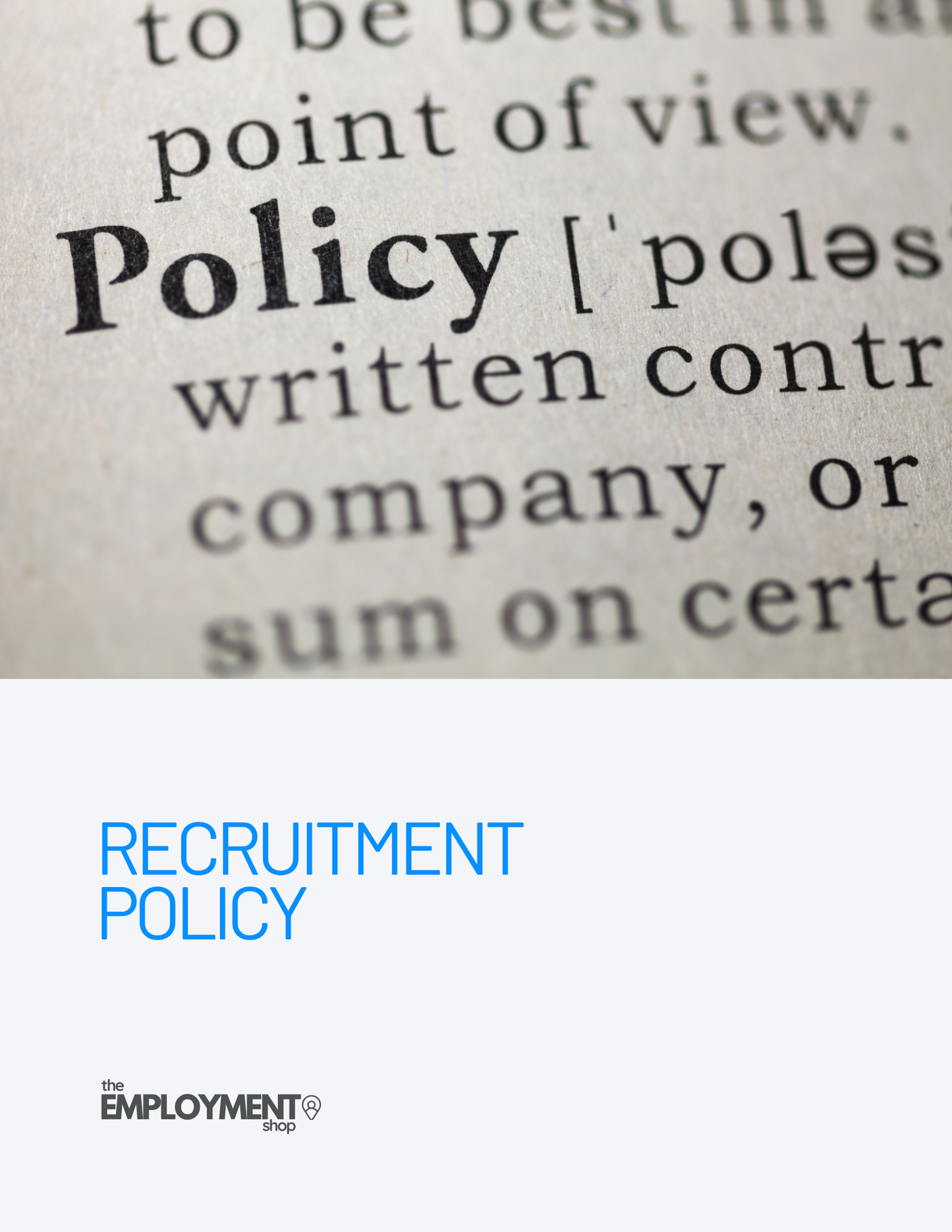 Recruitment Policy