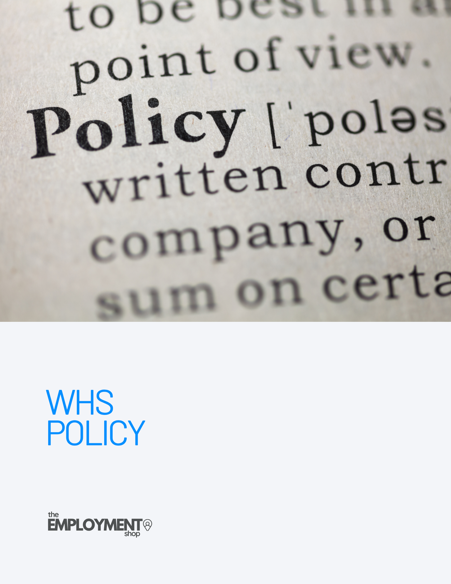 WHS Policy